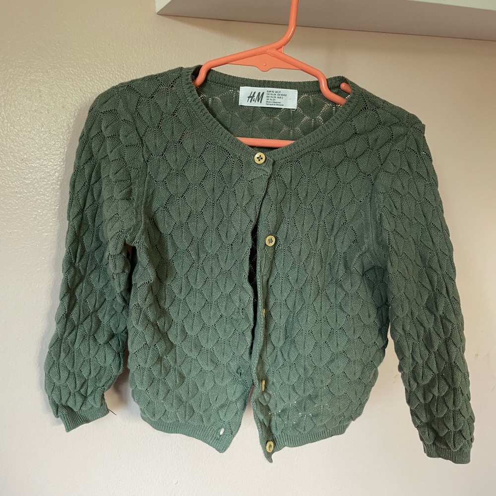 H&M Sage Knit Pullover